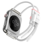 Ремешок для Apple Watch 42/44mm Baseus Let''s go Lockable Rope Strap - White&Pink