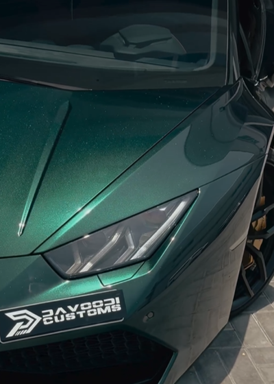 Carbins Color PPF British Green SP 16C зеленая цветная полиуретановая защитная антигравийная пленка