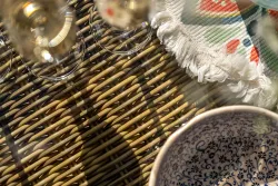 "Капри" трансформирующаяся лаунж-зона из искусственного ротанга, цвет соломенный