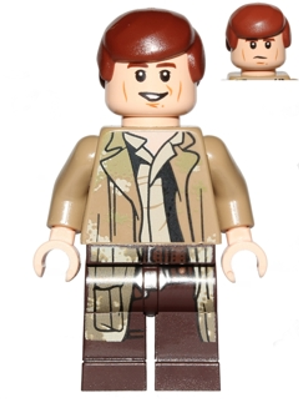 Минифигурка LEGO sw0644 Хан Соло (Эндорский костюм)