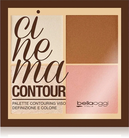 bellaoggi Cinema Contour - Контурная осветляющая палитра, 12,5 g