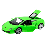 Модель 1:24 Lamborghini Gallardo LP560-4, зеленый,  откр. двери и багажник, свет, звук