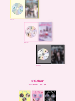 Альбом LOOSSEMBLE - ONE OF A KIND 2nd Mini Album 3 Version SET