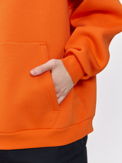 Худи с начесом (оранжевый)