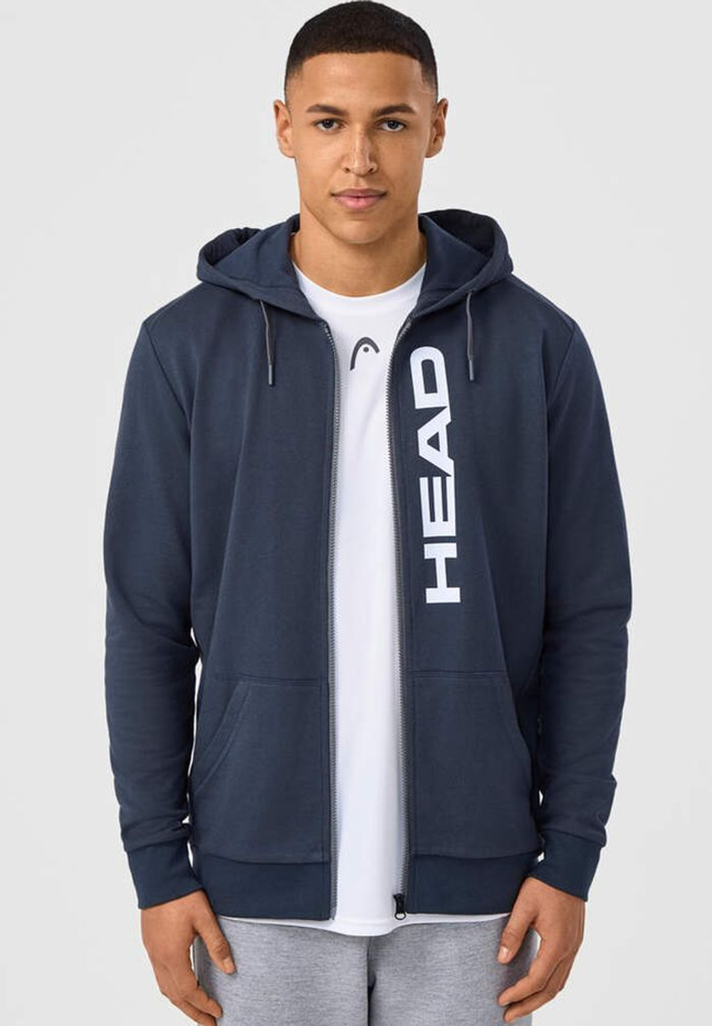 Куртка теннисная Head Club Original Hoodie FZ