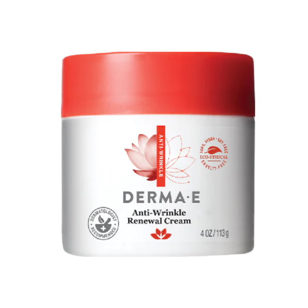 Anti-Wrinkle Renewal Cream Обновляющий Крем Против Морщин с Витамином А 113гр (DERMA E)