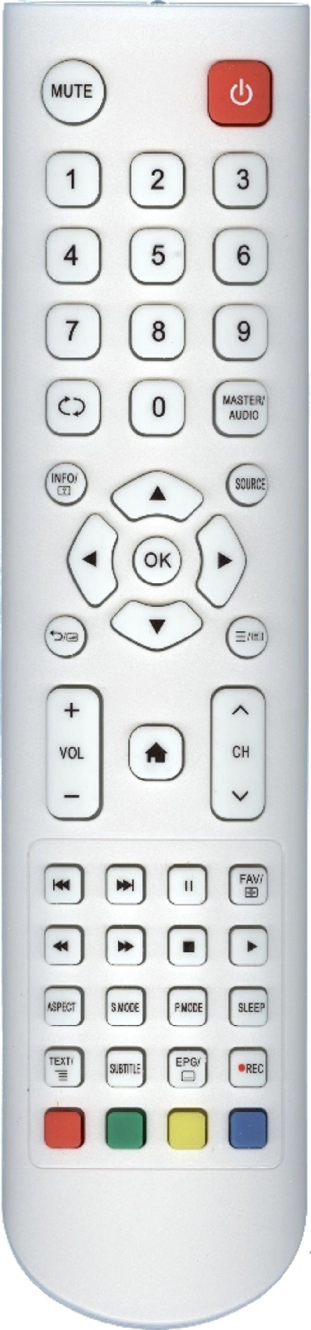 Пульт Telefunken JKT-106B-HOME WHITE