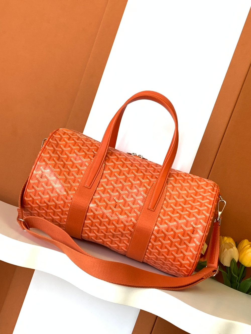 Goyard Barrel 40 Sports Bag