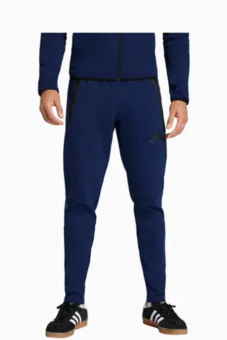 Штаны adidas Tiro Travel Sweat - темно-синий