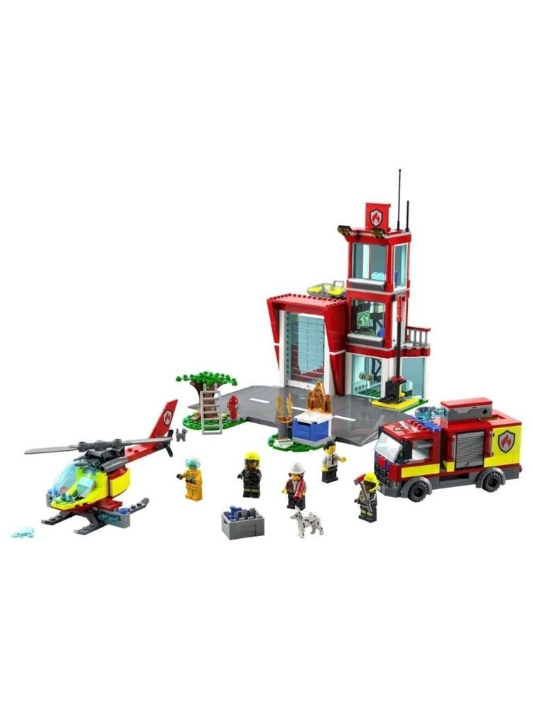 Конструктор LEGO City Fire 60320 Пожарная часть