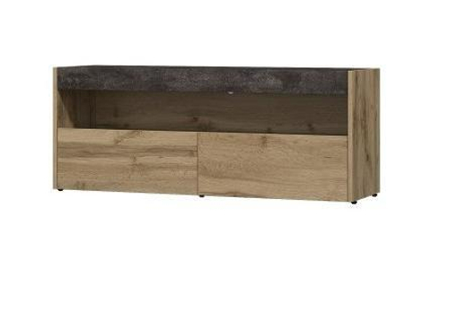 ТВ тумба Вегас Дуб вотан / Ателье Темное