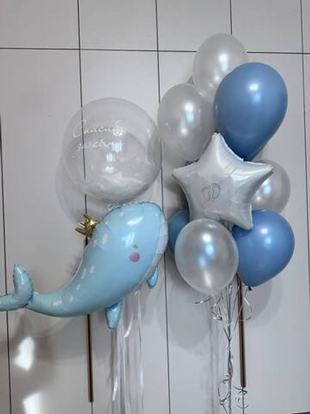 Голубой кит, Набор шаров