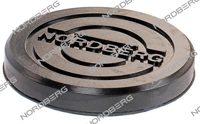 NORDBERG (PAD3) Резиновая насадка с логотипом для домкрата N32021E, N3203, N32030, N32031N, N32032, N32033, N32035