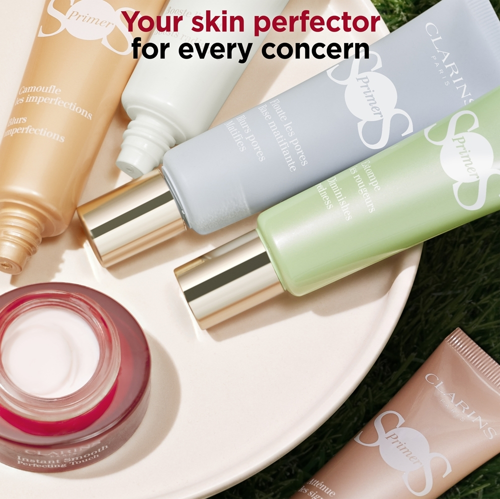 Clarins Instant Smooth Perfecting Touch - основа под макияж для выравнивания кожи и сужения пор, 15 ml