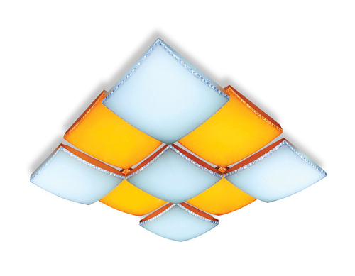 Потолочный светодиодный светильник с пультом FP2329 WH 288W 810*810*145 (ПДУ РАДИО 2.4)