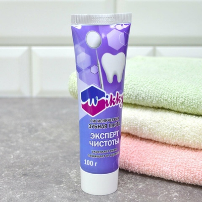 Зубная паста "Эксперт чистоты" 100г, Wikky