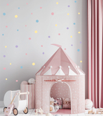 Стикеры НЕРОВНЫЙ ГОРОШЕК карамельный микс