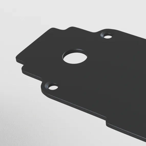 Заглушка торцевая S35 встраиваемая черная 1 шт. Technical tra004ec-22b