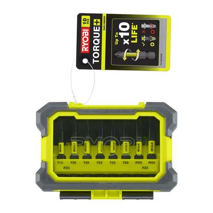 Набор ударостойких бит (10 шт; 50 мм) Ryobi 5132003176