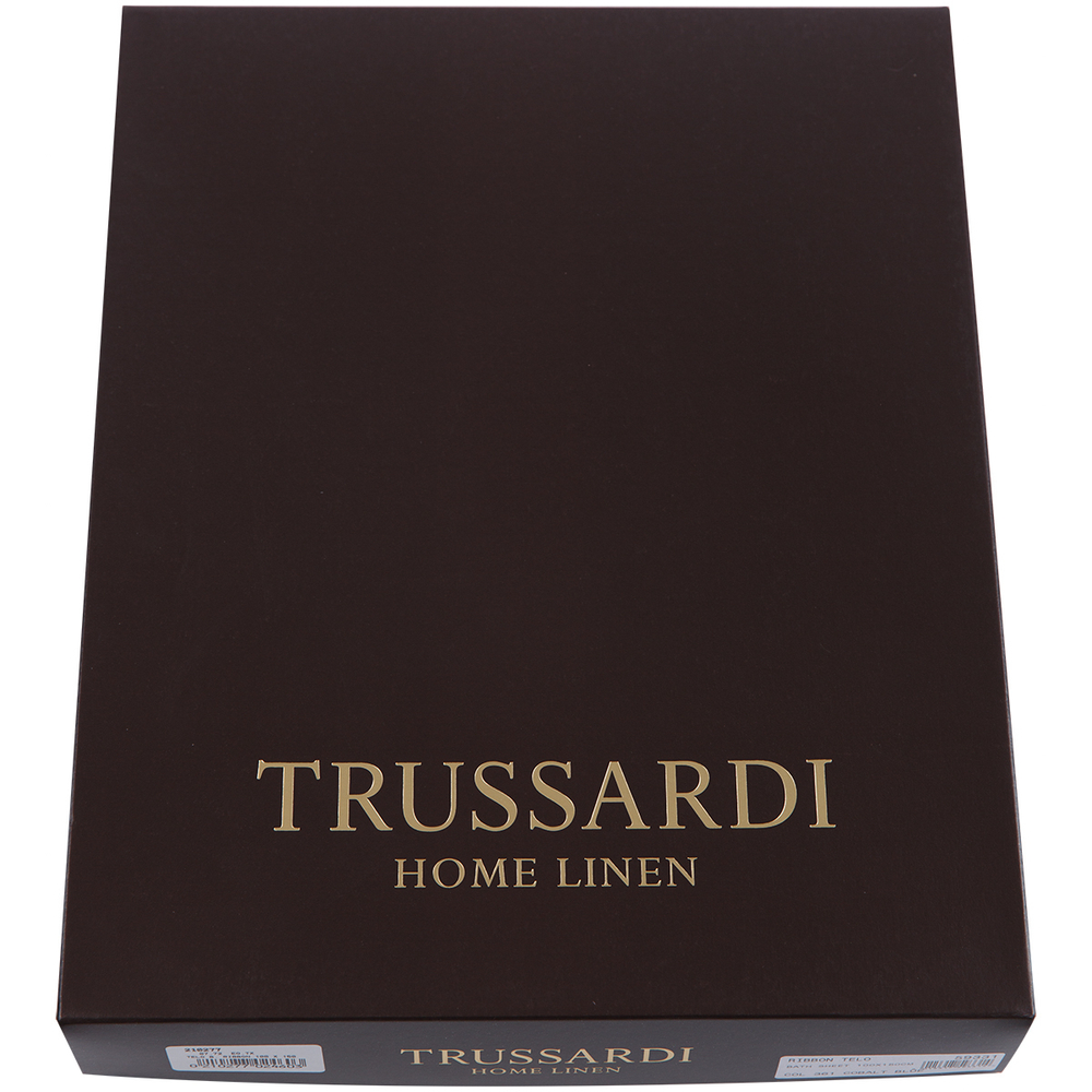 Набор полотенец 2 шт Trussardi Ribbon Pearl grey Италия упаковка
