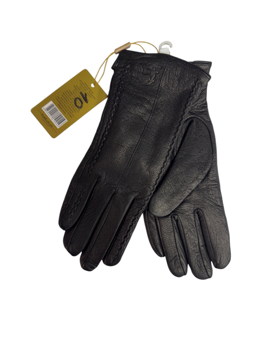 Перчатки. Женские. Материал верха: Кожаные. Кожа оленя. Подклад: Трикотаж-шерсть. 5 шт в упаковке.