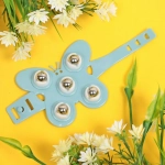 Массажер для тела «Butterfly» 5 роликов, 11*9,5 см, голубой