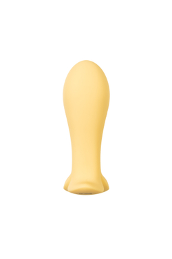 Анальный вибратор Satisfyer Intensity Plug, силикон, желтый, 9 см