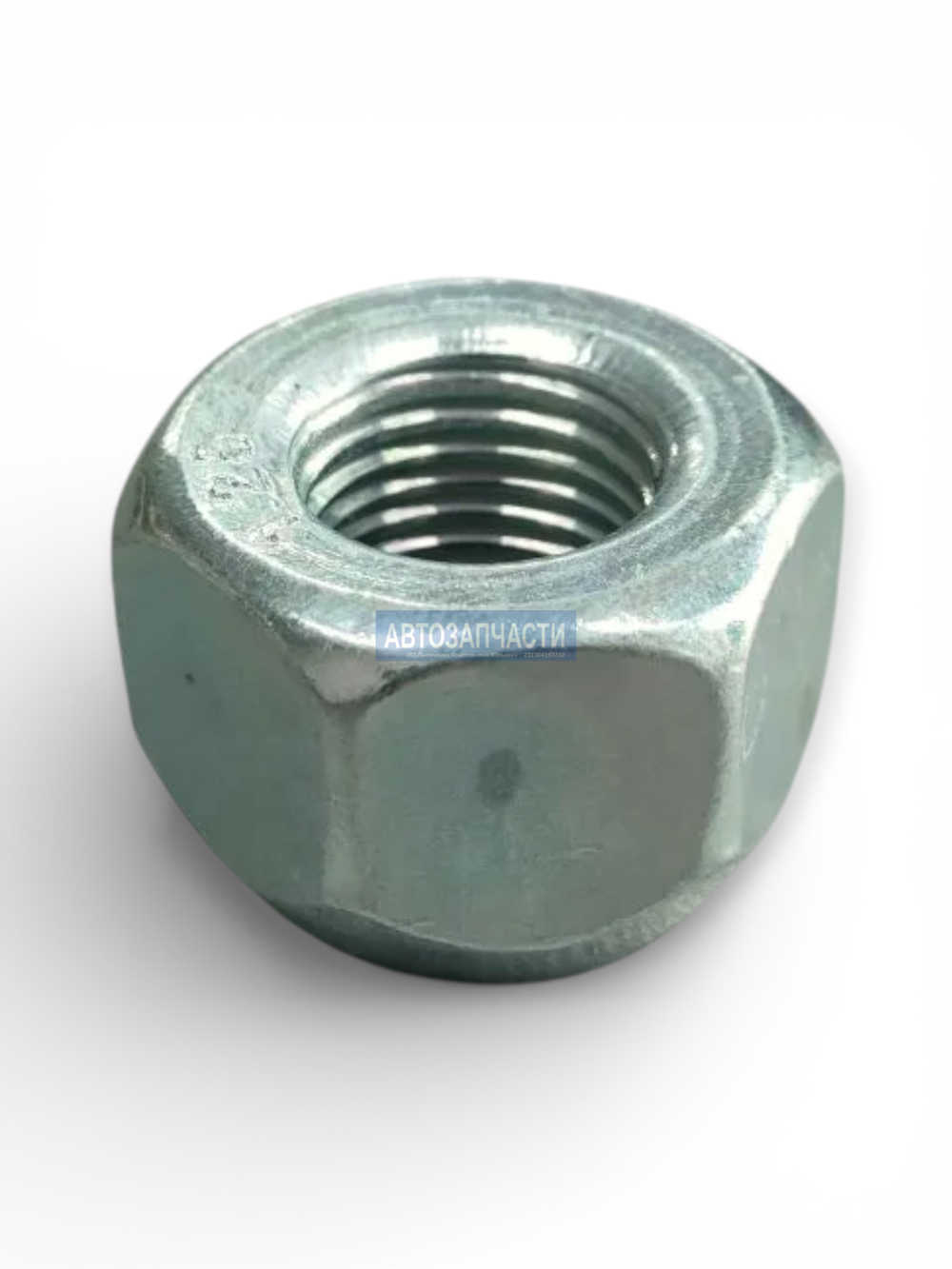 Гайка колесная, конус, M12 x 1,25, L=16, ключ 21, Цинк