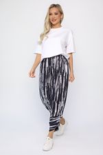 Брюки бохо (синие/полоска) Б13703-10М LT Collection