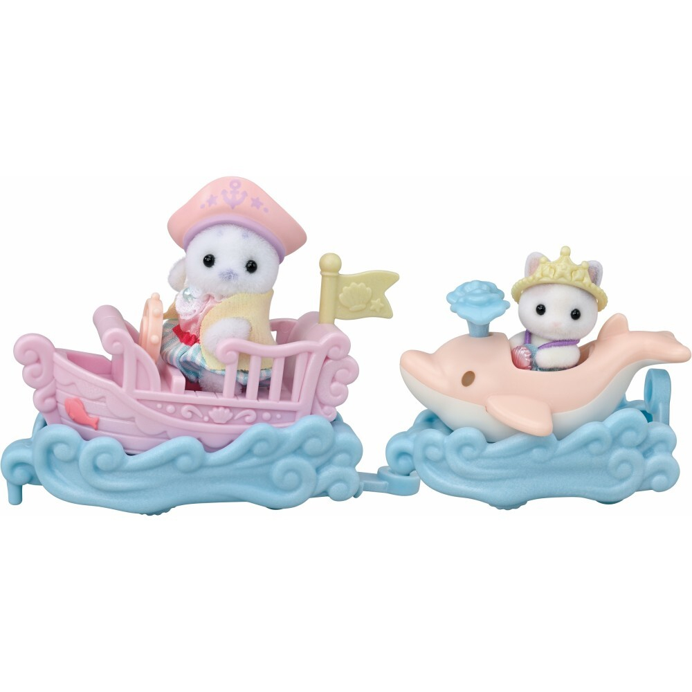 Sylvanian Families - MARINE VEHICLES в парке развлечений Набор с фигурками 5820
