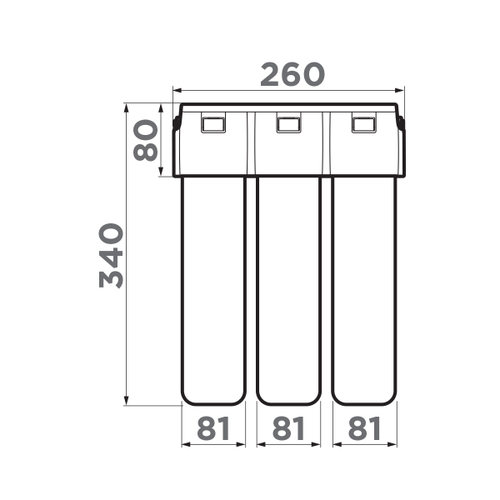 Omoikiri Pure Drop 1.0