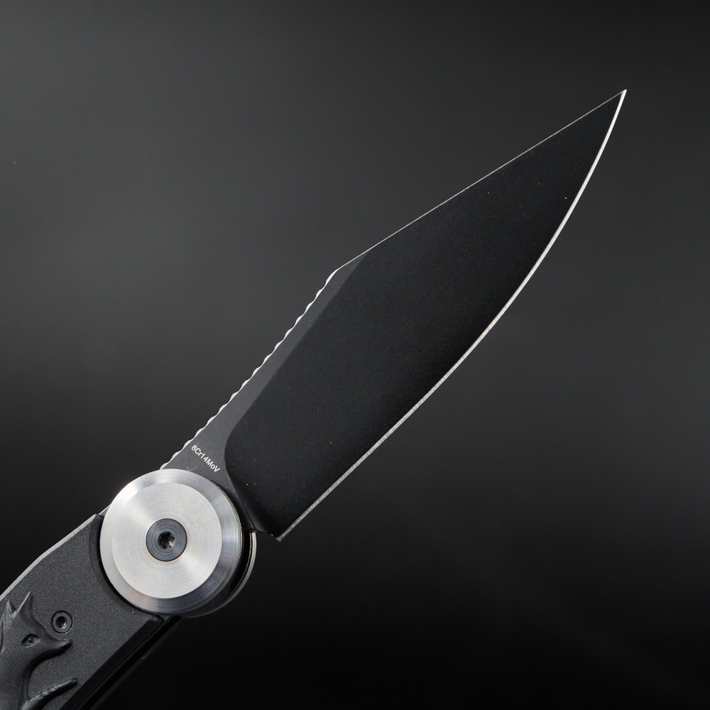 Нож складной Перемен Лисичка (blackwash)