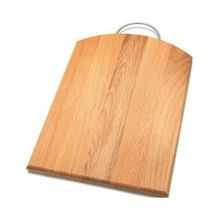 Доска Хозяюшка 04-4 полубочка со скобой 30х22 см