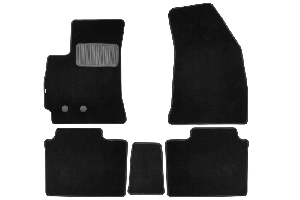 Коврики в салон для CHERY Arrizo 8 2023- седан, 5шт. (текстиль) арт.KLEVER0306303522110KH