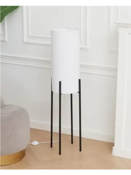 Торшер напольный с абажуром в гостиную современный