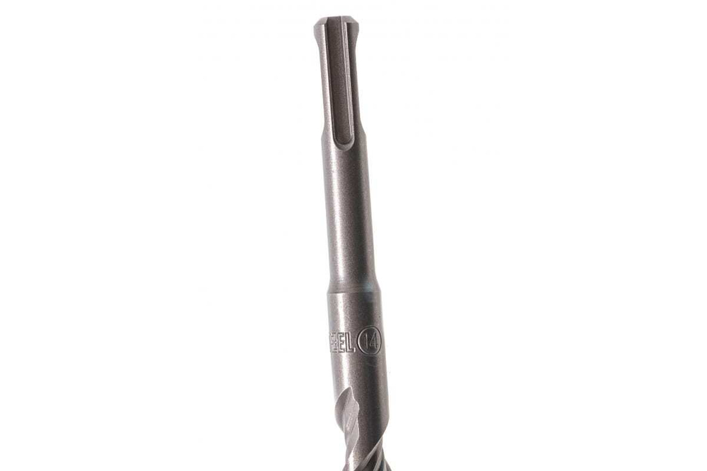 Бур по бетону, двойная спираль, Cobalt W-tip, 14x210 мм, SDS PLUS, серый