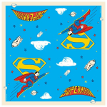 Салфетки бумажные 33*33см Superman 3 сл., 20л