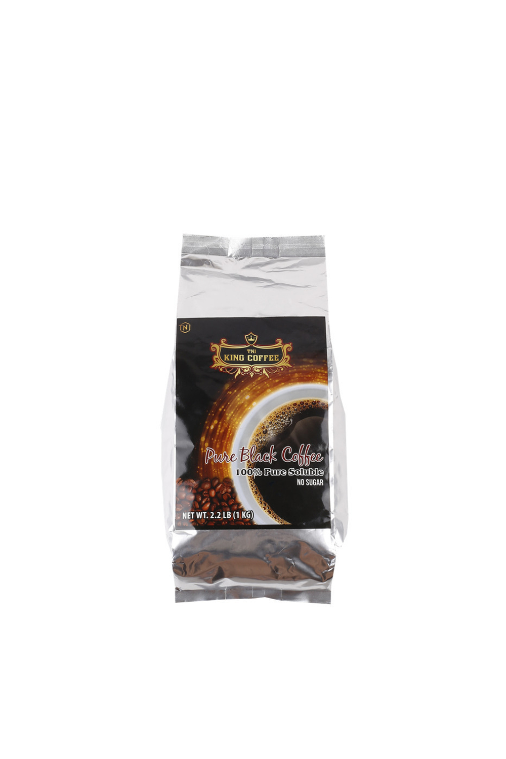 Растворимый вьетнамский черный кофе - KING Coffee - Pure Black Coffee - без добавления сливок и сахара