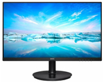 Монитор 27" Philips 271V8L/00(01) Black (va, 75Hz, 4 ms, 178/178, 250 cd/m, 3000:1, +hd .