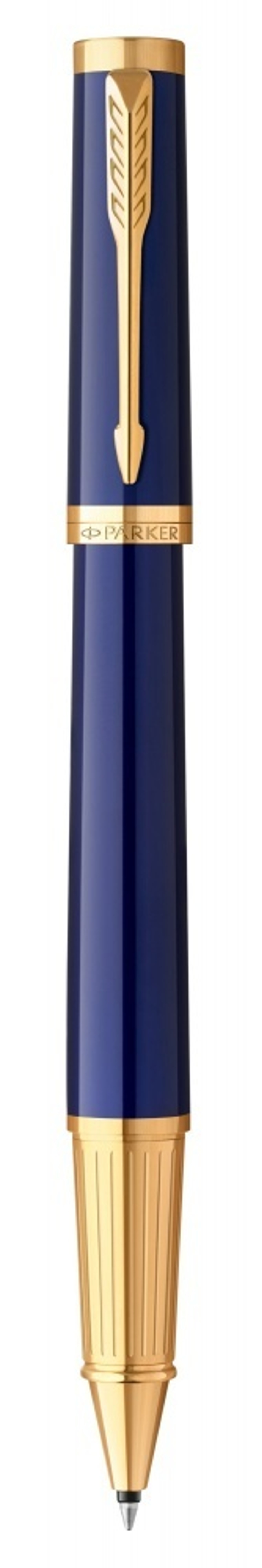 Ручка-роллер Parker "Ingenuity Blue GT" стержень: F, цвет чернил: black, в подарочной упаковке.