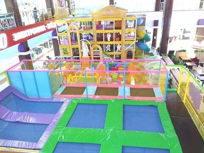 Уличный лабиринт "Олимп" 46,25 м² (9,25*5*4,8 м + 100см декор)