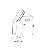 Ручной душ GROHE Vitalio Start 100, 27940000