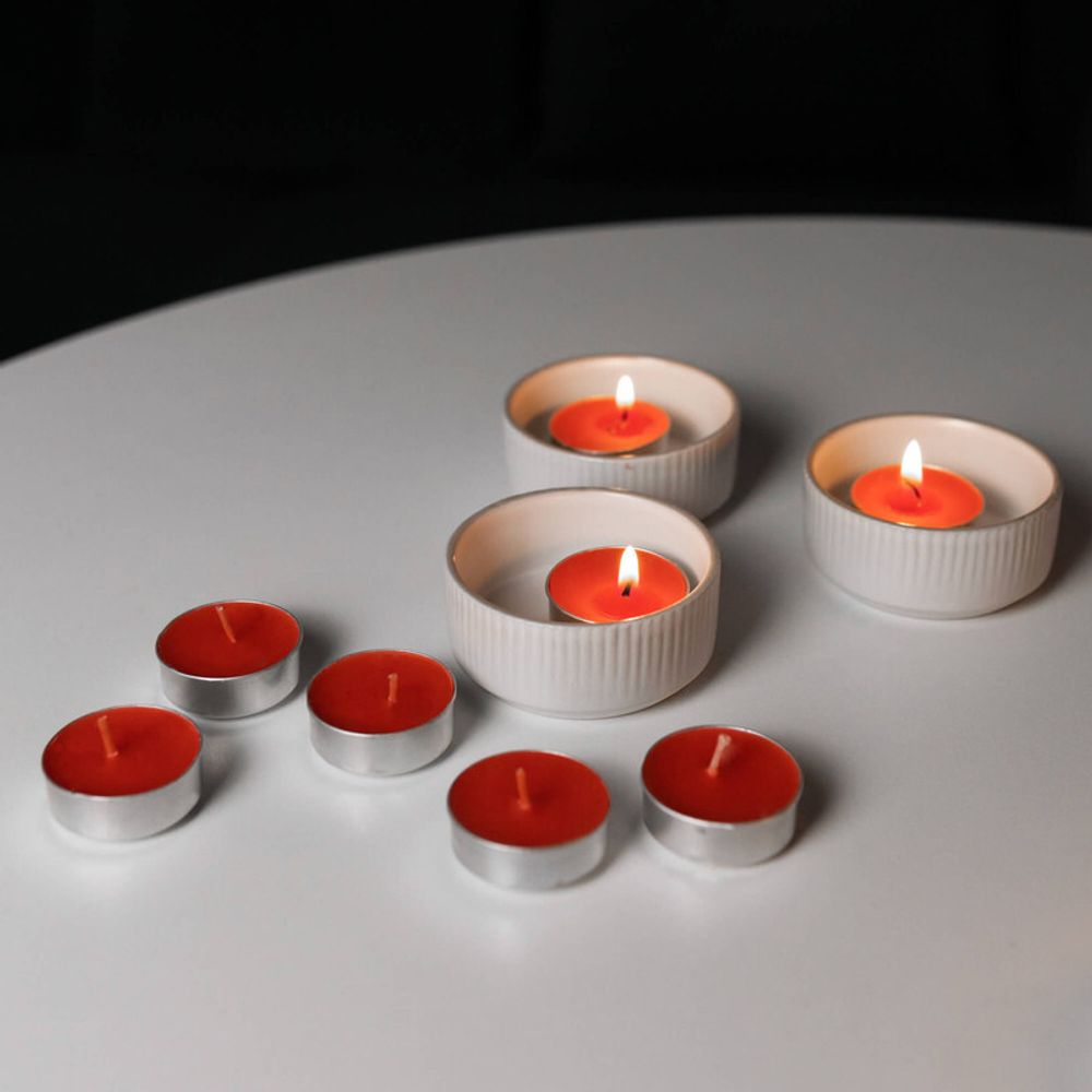 Набор ароматических свечей DOFTFARMALJUS, 30 шт, 38 мм, садовая ягода