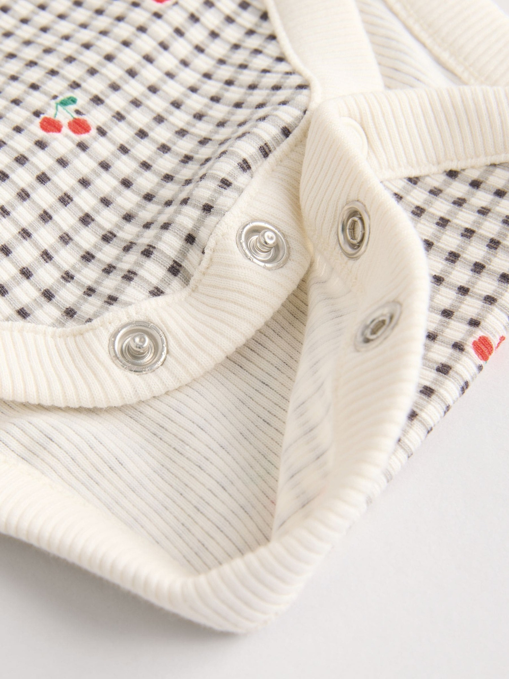 Боди с длинным рукавом для малышей Next E67-025, 3 шт., Молочный, Бежевый