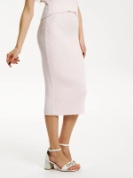 Юбка в рубчик