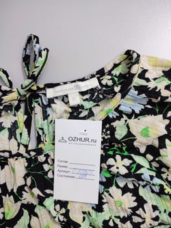 Блузка Tom Tailor с принтом 42 размер