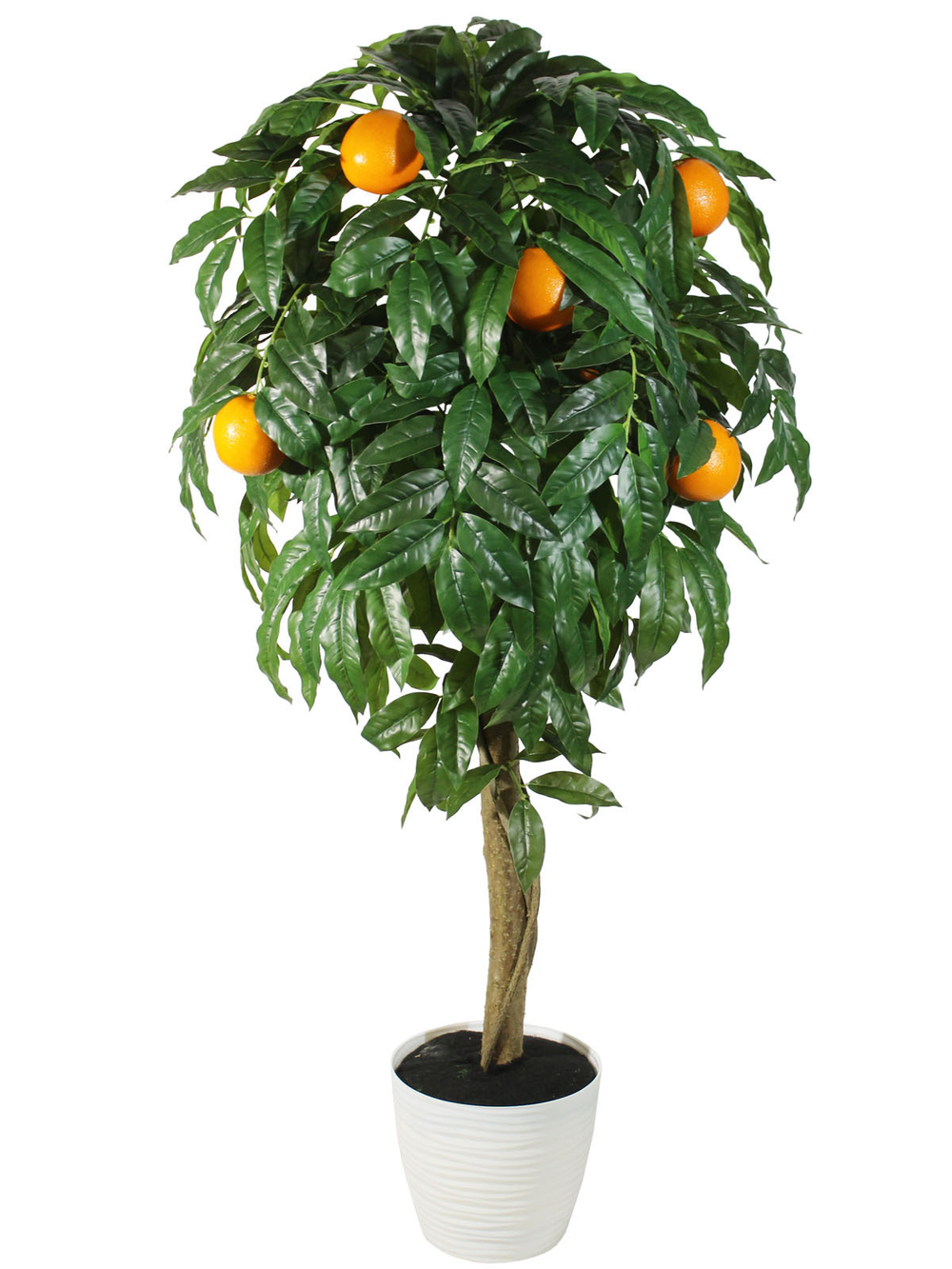 Искусственное дерево Апельсин 130см в кашпо