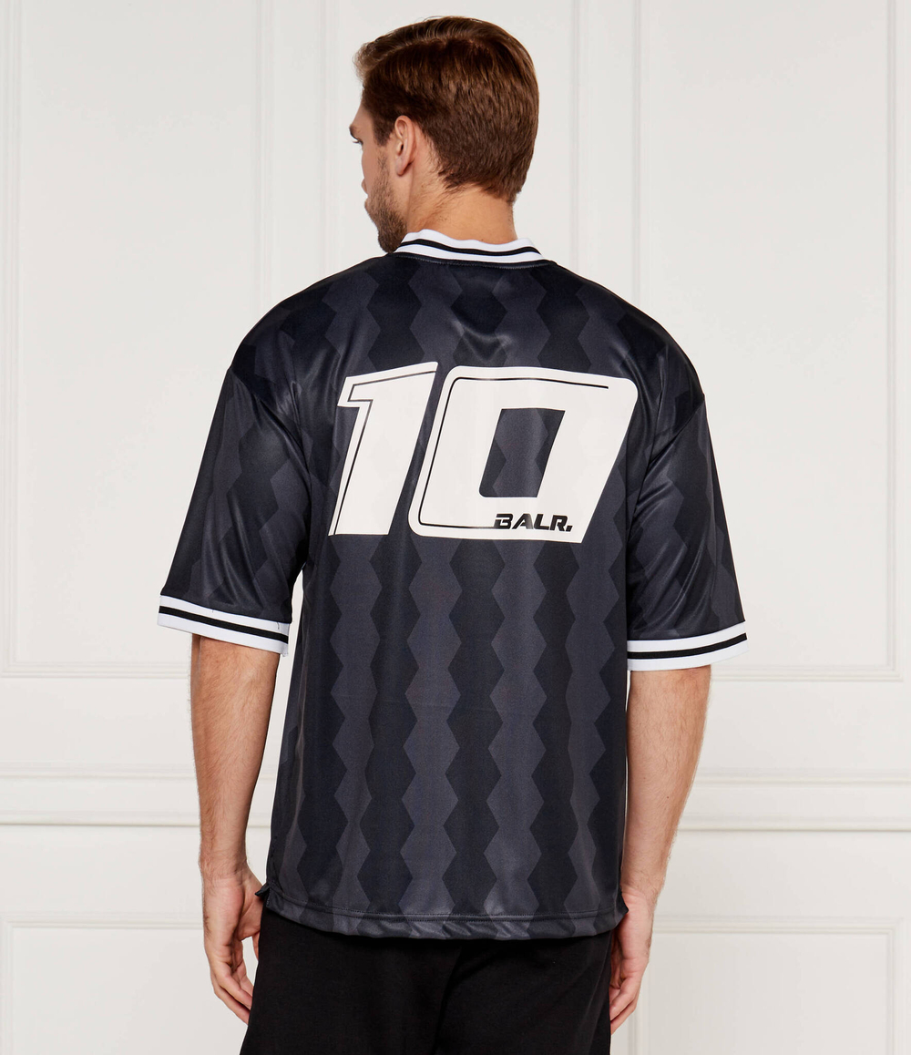Футболка The Club Box Fit Jersey BALR. - графитовый(B1112.1261)