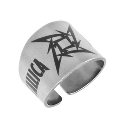 Кольцо Metallica лого (046)