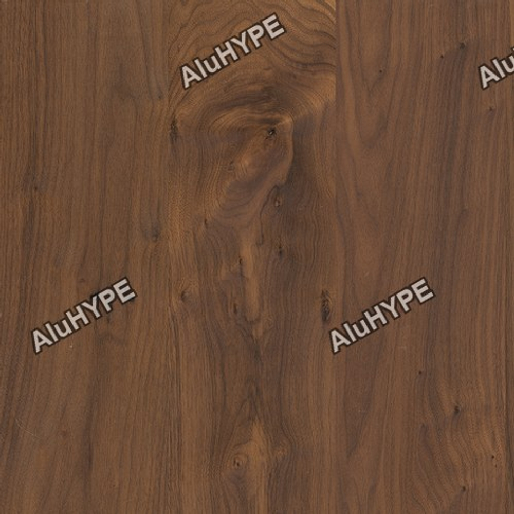 Алюминиевая композитная фасадная панель PlastCover 4/0,4 FR 1500×4000, цвет 1369 Орех Болеро AluHype